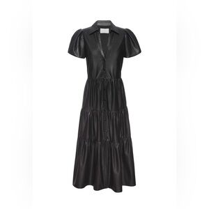 Brochu Walker Havana Vegan Leather Dress